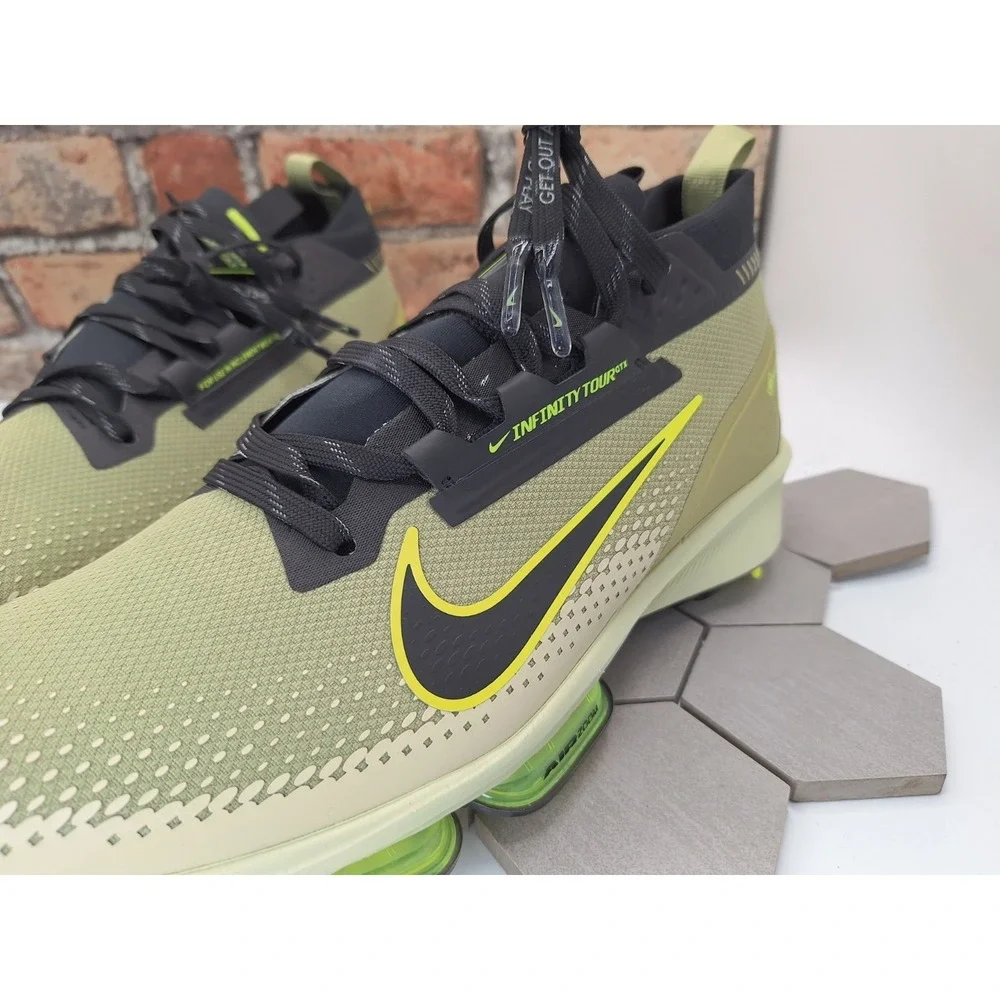 Nike Air Zoom Infinity Tour 2 Next% GTX GORE-TEX Golf Shoes Olive
